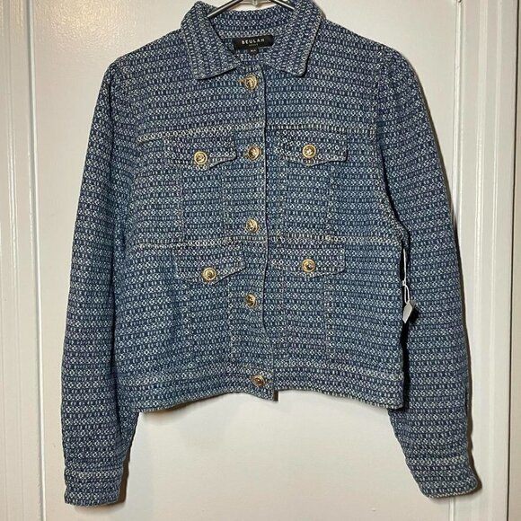 NWT Beulah Style Tweed Jacket - Picture 2 of 5